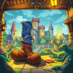Chronicles of the Clueless: Who's Quest Is It Anyway? - Text-based game