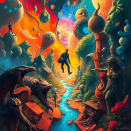 Spectrum Wars: Which Dimension is it Anyway? - Text-based game