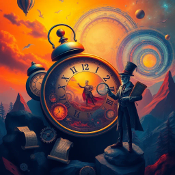 ChronoConundrum: Who's Tickin' Time? - Text-based game