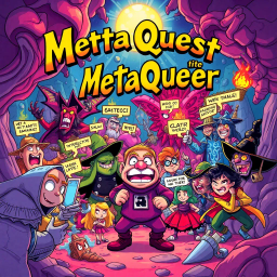 MetaQuest: Whose Adventure Is It Anyway? - Text-based game