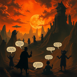 Nightmare Chronicles: Whose Nightmare is it Anyway? - Text-based game