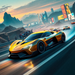 The Electric Race - Text-based game