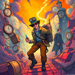 ChronoKarma: Whose Time Is It Anyway? - Text-based game