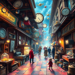 ChronoMangle: Whose Time Is It Anyway? - Text-based game