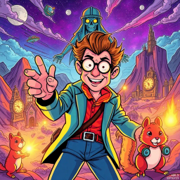 ChronoMangle: Whose Time is It Anyway? - Text-based game