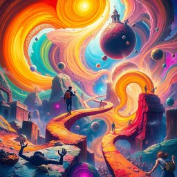 Spectrum Wars: Which Dimension Is It Anyway? - Text-based game