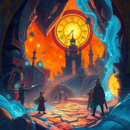 Chrono Clash: Whose Time Is It, Anyway? - Text-based game