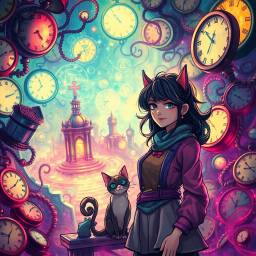 ChronoKarma: Whose Time is it Anyway? - Text-based game