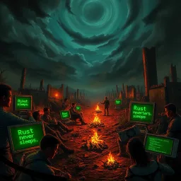 Rust Battle Royale - Text-based game