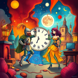 Chronomangle: Whose Time Is It Anyway? - Text-based game