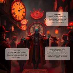 Chronokarma: Whose Time is it Anyway? - Text-based game