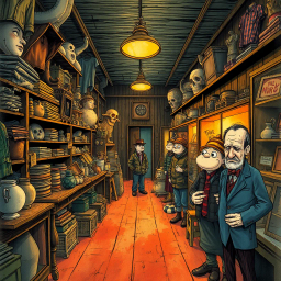 Whose Is It Anyway? - Text-based game