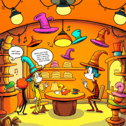 Whose Hat Is It Anyway? - Text-based game