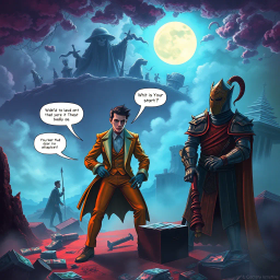 Nightmare Chronicles: Whose Nightmare Is It Anyway? - Text-based game