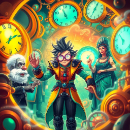 Chronokarma: Whose Time Is It Anyway? - Text-based game