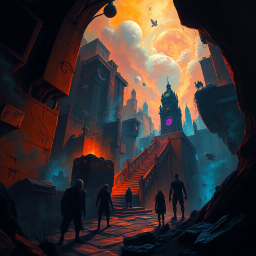 Nightmare Chronicles: Who's Dreaming This? - Text-based game