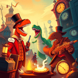 ChronoChase: Whose Time Is It Anyway? - Text-based game