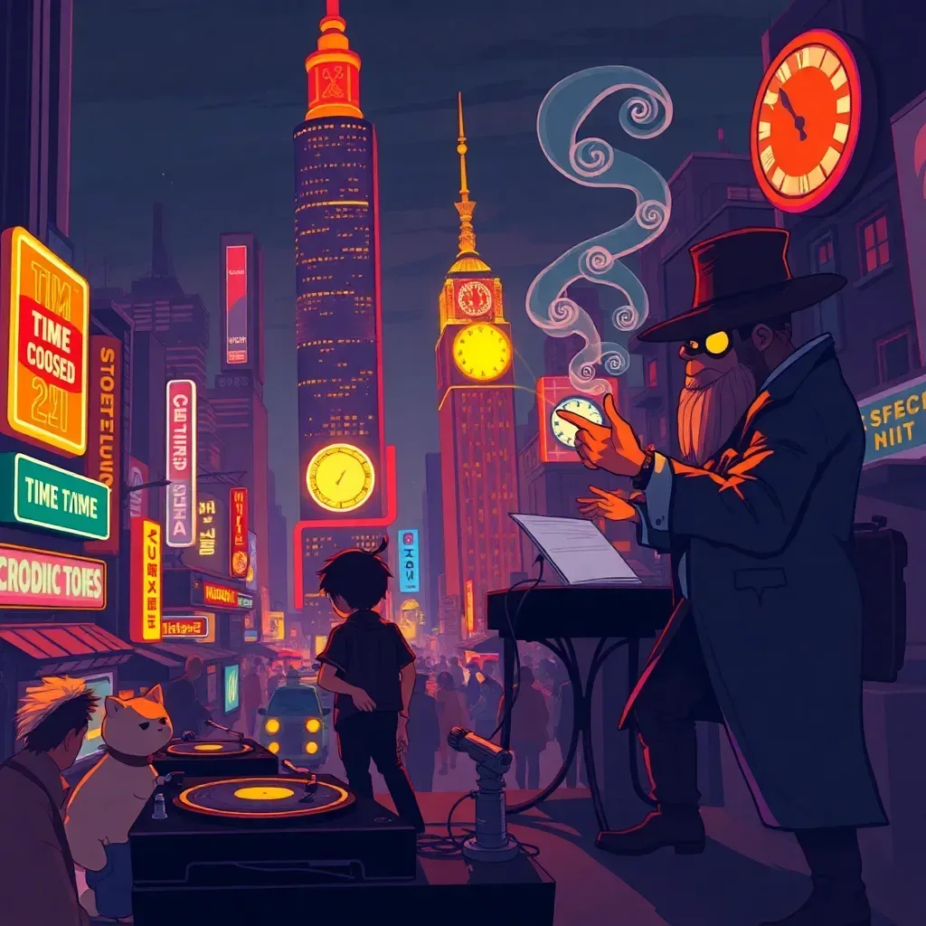ChronoScript: Whose Story is it Anyway?