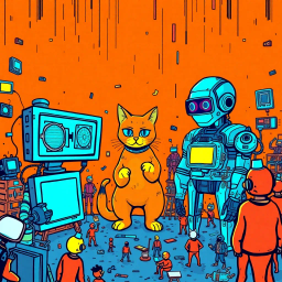 Meme Machine: The AI Uprising - Text-based game
