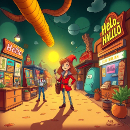 Who's Hellos Are These Anyway? - Text-based game