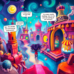 Spectrum Wars: Which Dimension Is It Anyway? - Text-based game