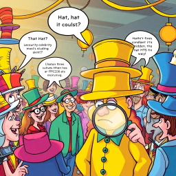 Whose Hat Is It Anyway? - Text-based game