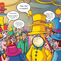Whose Hat Is It Anyway? - Text-based game