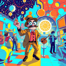 Chrono-Capers: Whose Time is it Anyway? - Text-based game