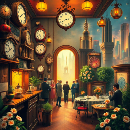 Chrono-Capers: Whose Time Is It Anyway? - Text-based game