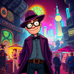 Chrono-Capers: Whose Time Is It Anyway? - Text-based game