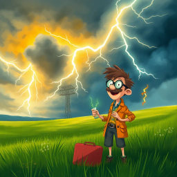 Lightning Chronicles: Storm Chaser - Text-based game