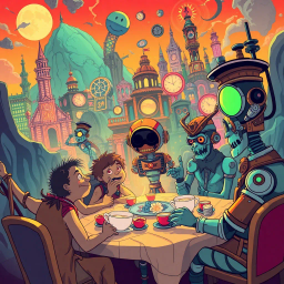 Chrono-Crackles: Whose Time Is It Anyway? - Text-based game