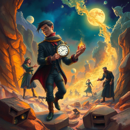 Chrono-Capers: Whose Time Is It Anyway? - Text-based game