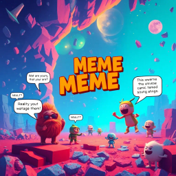 Memeception: Whose Hello Is It Anyway? - Text-based game