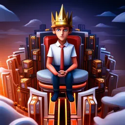 Cloud Kingdom - Text-based game
