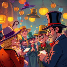 Whose Hat Is It Anyway? - Text-based game