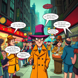 Whose Hat Is It Anyway? - Text-based game