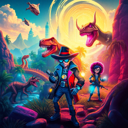 Chrono-Capers: Whose Time Is It Anyway? - Text-based game