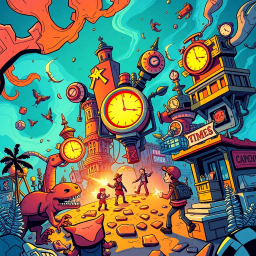 Chrono-Capers: Whose Time Is It Anyway? - Text-based game
