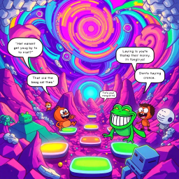 Memeception: Whose Hello Is It Anyway? - Text-based game