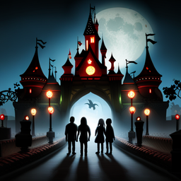 Haunted Happiest Place - Text-based game