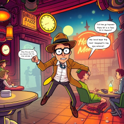 Chrono-Capers: Whose Time Is It Anyway? - Text-based game