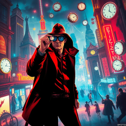 Chrono-Capers: Whose Time Is It Anyway? - Text-based game