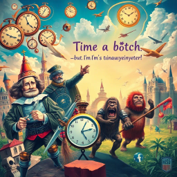 Chrono-Capers: Whose Time Is It Anyway? - Text-based game
