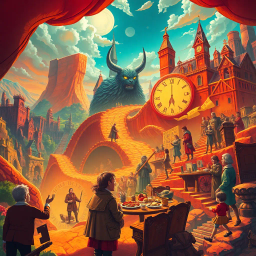 Chrono-Cascade: Whose Time is It Anyway? - Text-based game
