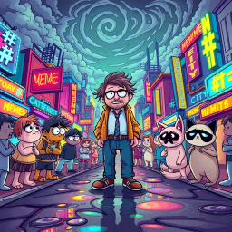 Memeception: Who's Hello, Is It Anyway? - Text-based game