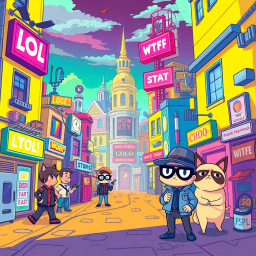 Memeception: Whose Hello, Is It Anyway? - Text-based game