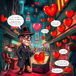 Whose Heart Is It, Anyway? - Text-based game