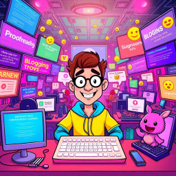Blogged Down - Text-based game