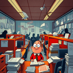 Bureaucratic Uprising - Text-based game